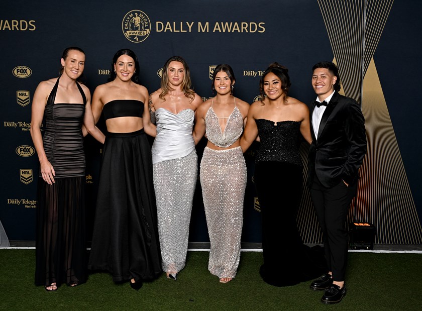 The Broncos NRLW side has arrived as they continue their preparations for Sunday's grand final.