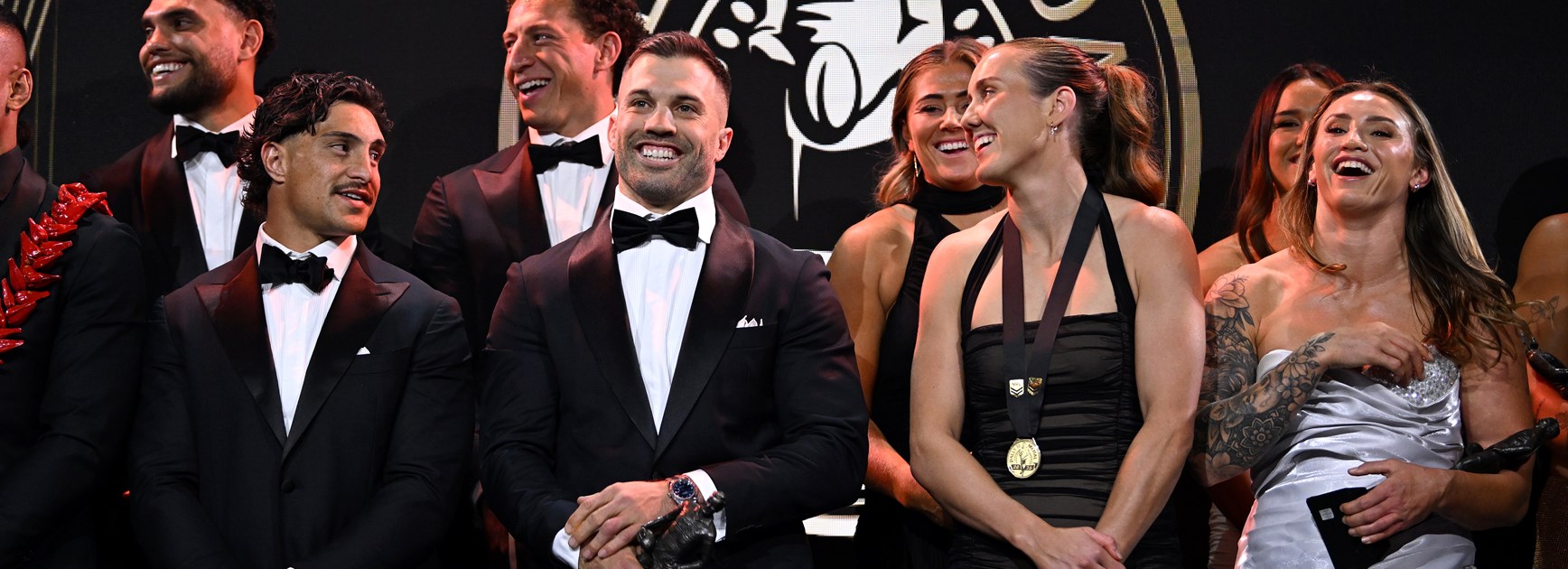James Tedesco and Tamika Upton win Dally M Medals