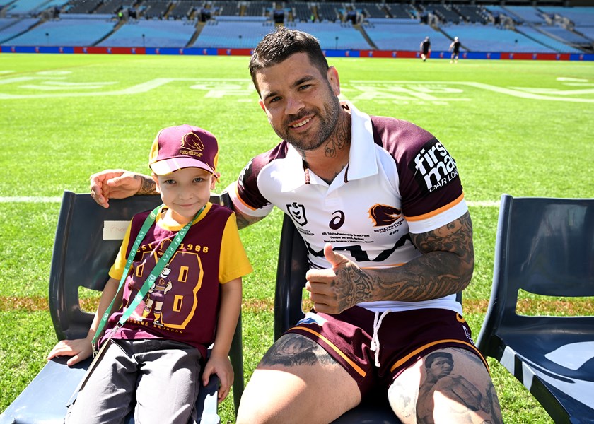 Ashton had a good chat with Broncos skipper Adam Reynolds about his torpedo kicks.