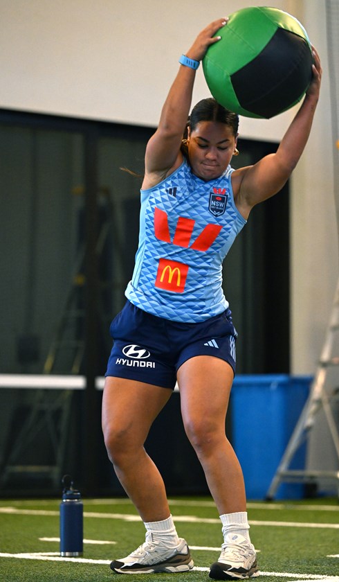 Kennedy Cherrington is set to bring the energy and aggression for the Blues in Origin.