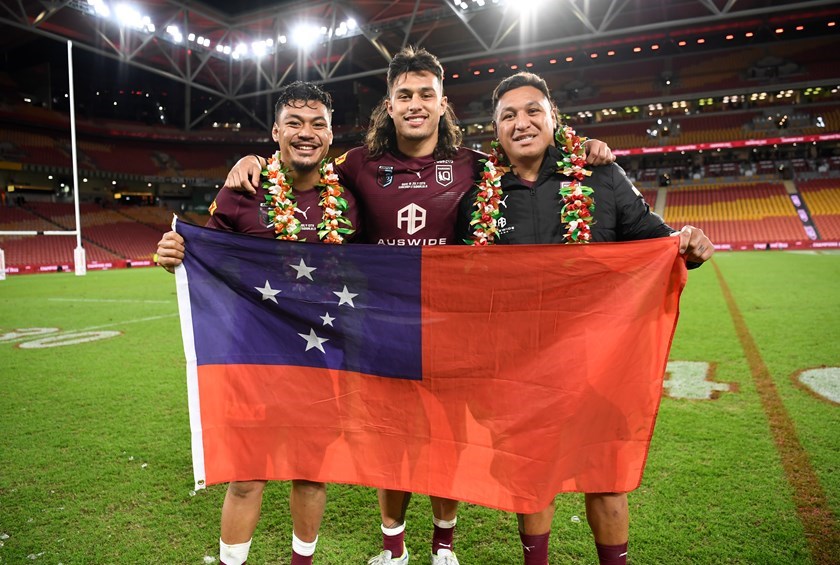 Jeremiah Nanai hopes Queensland Origin team-mate Tino Fa'asuamaleaui will return to Samoa for the Pacific Championships and World Cup.