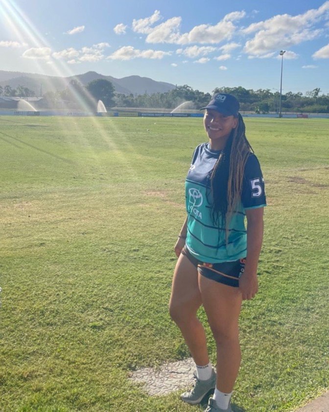 Elisa Akpa trialled with the Cowboys in December.