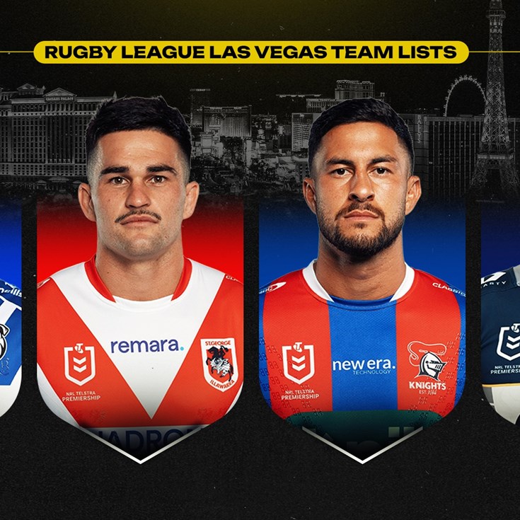 NRL Team Lists: Rugby League Las Vegas 2026
