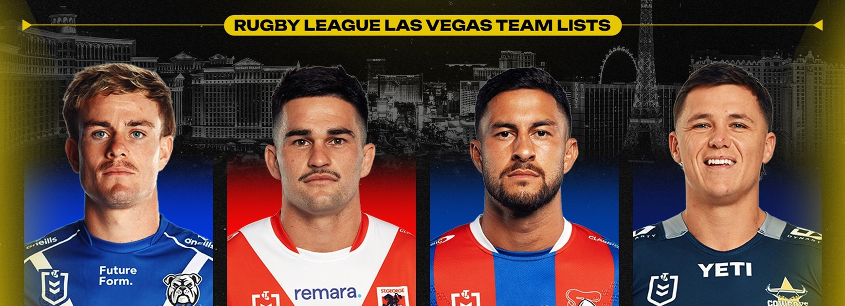 NRL Team Lists: Rugby League Las Vegas 2026
