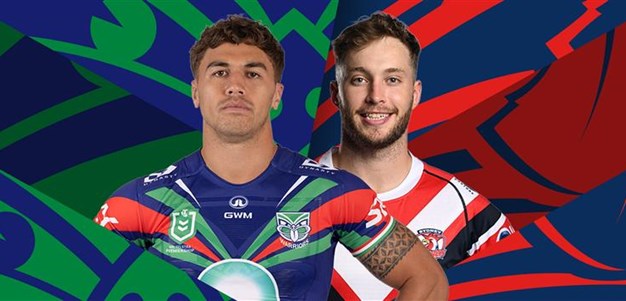 Warriors v Roosters: Tanah's time to shine; Toia's return delayed