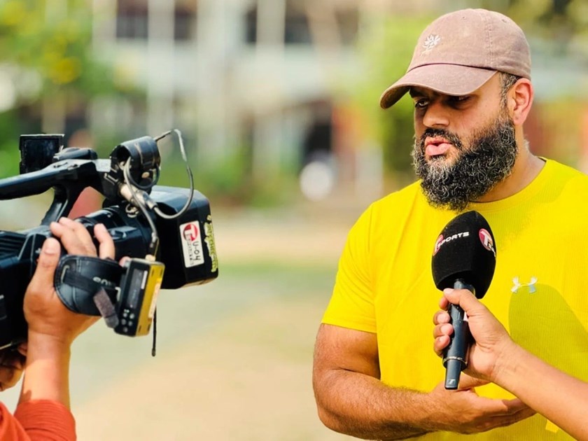 Nafi Khandaker gives an interview about his ambitions to Bangladesh broadcaster T Sports, which has more than 5 million subscribers.
