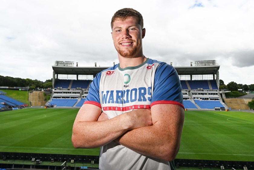 Morgan Gannon is set to make his Warriors debut in the Witzer Pre-Season Challenge.