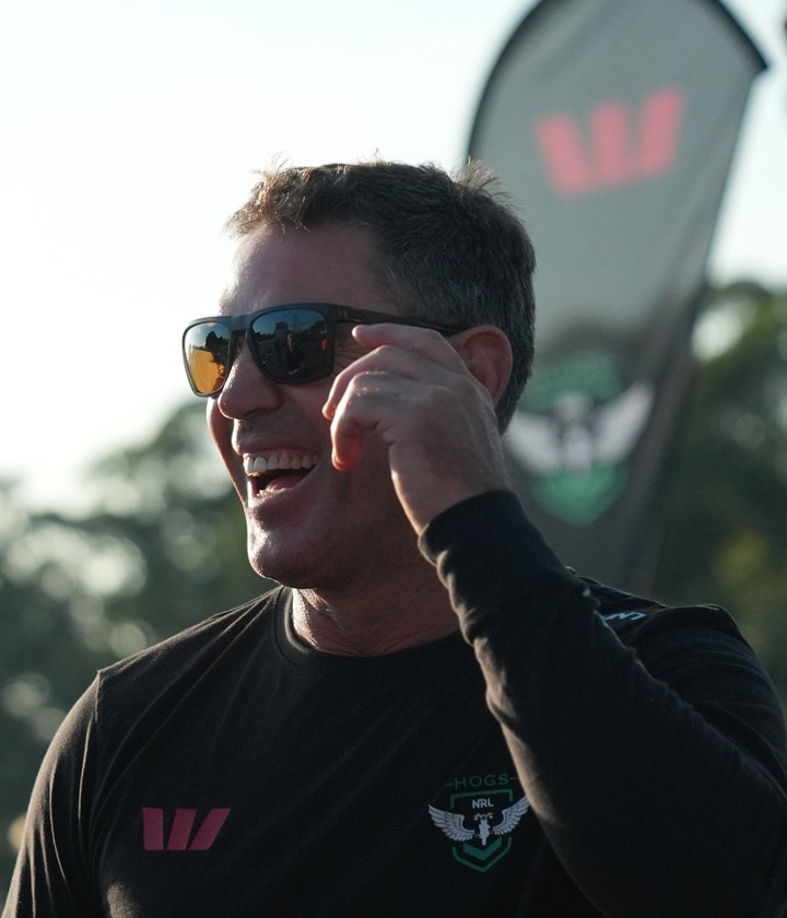 Rugby league great Brad Fittler is leading the NRL HOGS National Tour for a 13th consecutive year. 