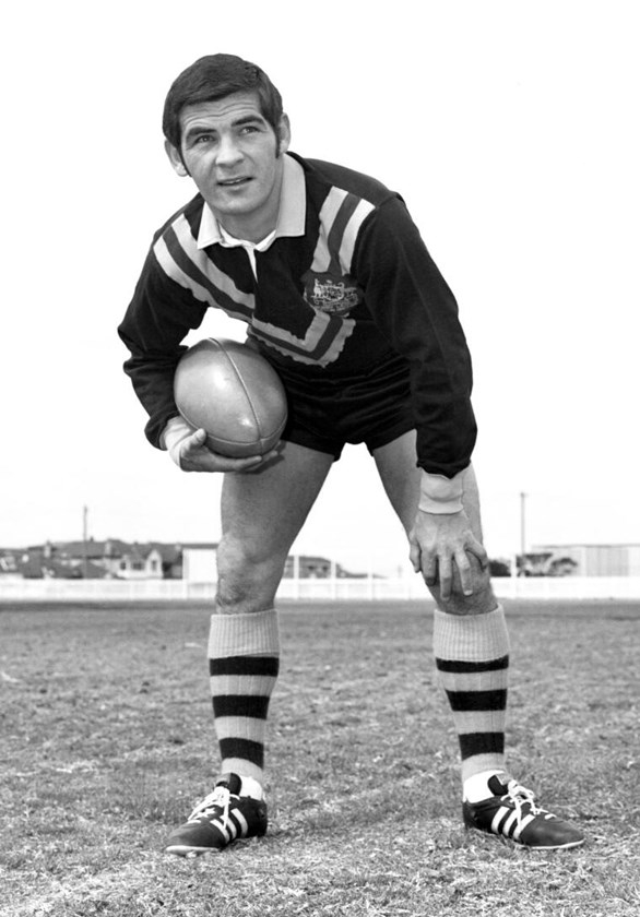 The game's greatest ever tryscorer Ken Irvine.